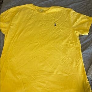 Polo by Ralph Lauren Short-Sleeve Crewneck T-Shirt in Bright Yellow